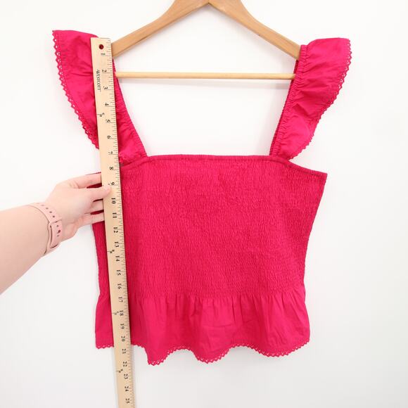 Roller Rabbit Pink Smocked Top - Picture 6 of 12